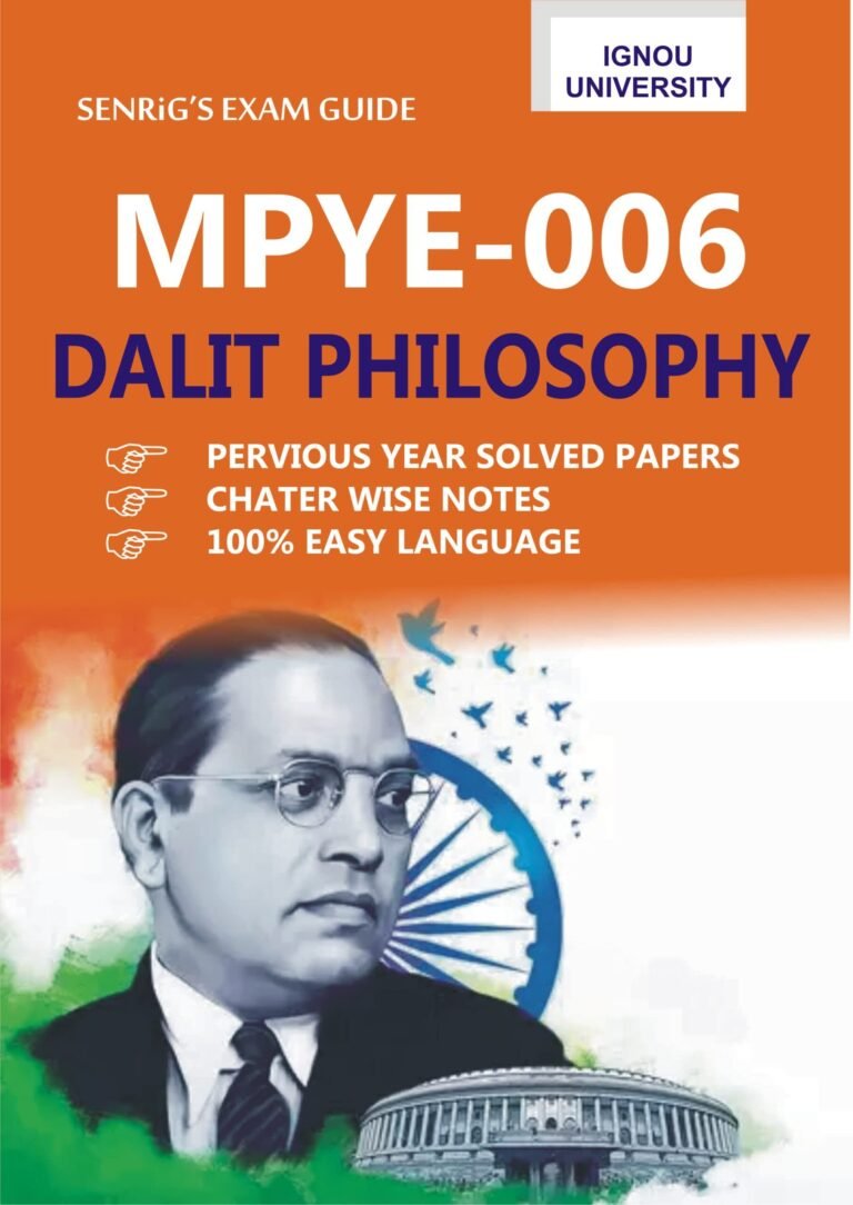 MPYE 006 DALIT PHILOSOPHY