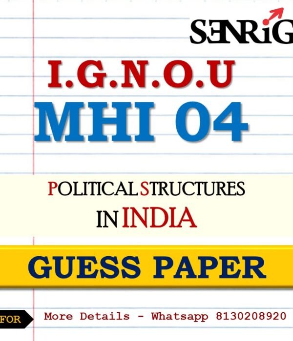 IGNOU MHI 04 Guess Paper For Exam