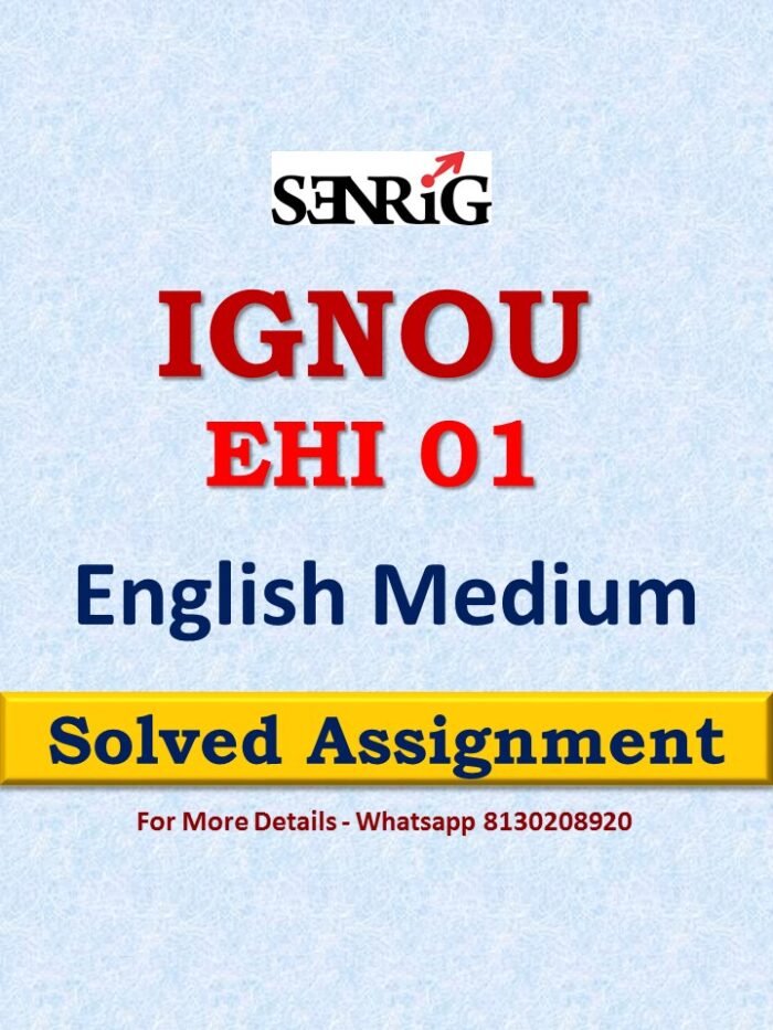 ehi 01 solved assignment 2022 23