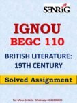 BEGC 110 Solved Assignment