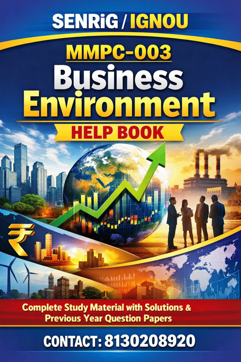 MMPC-003 Help Book PDF Download In English At shop.senrig.in