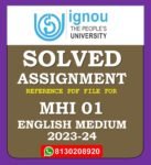 MHI 01 Ancient and Medieval Societies Solved Assignment 2023-24