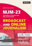 MJM 23 BROADCAST & ONLINE JOURNALISM Help Book