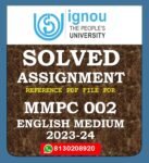MMPC 002 Human Resource Management Solved Assignment 2023-24