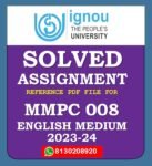 MMPC 008 Information Systems for Managers Solved Assignment 2023-24