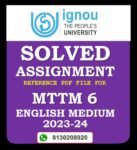 MTTM 6 Marketing For Tourism Managers Solved Assignment 2023-24