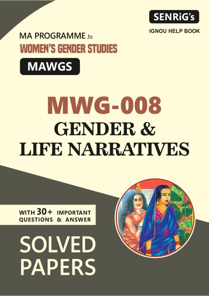 MWG 008 GENDER & LIFE NARRATIVES Help Book