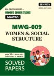 MWG 009 WOMEN & SOCIAL STRUCTURE Help Book