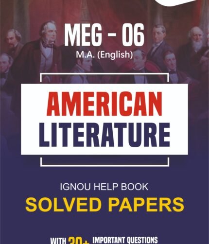 MEG 06 AMERICAN LITERATURE Help Book