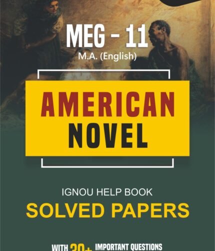 MEG 11 AMERICAN NOVEL Help Book