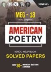 MEG 18 AMERICAN POETRY Help Book