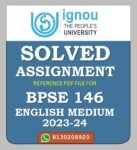 BPSE 146 Conflict Resolution and Peace Building Solved Assignment 2023-24