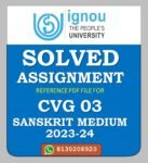 CVG 03 Vedic Bizganit Solved Assignment 2023-24