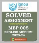 MBP 005 Editing Books for Children Solved Assignment 2023-24