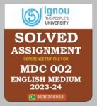 MDC 002 Human Development and Communication Solved Assignment 2023-24