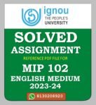 MIP 102 Patent Solved Assignment 2023-24