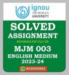 MJM 003 RECORDING, MIXING AND EDITING Solved Assignment 2023-24