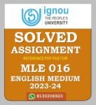 MLE 016 Criminal Justice Research and Advocacy Solved Assignment 2023-24
