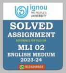 MLI 02 Library Automation Solved Assignment 2023-24