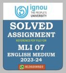 MLI 07 Programming Solved Assignment 2023-24