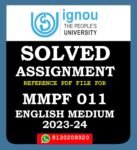 MMPF 011 Management of Insurance Services Solved Assignment 2023-24