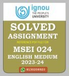 MSEI 024 Policy Standards and Laws Solved Assignment 2023-24