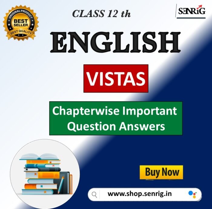 CBSE Class 12th English Vistas Chapterwise Important Solved Papers for Exams 2024