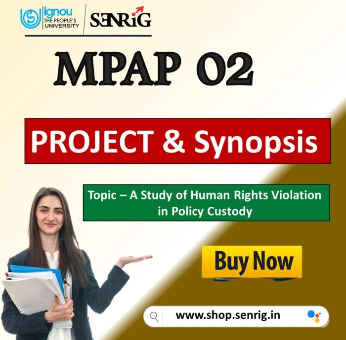 Download IGNOU MPAP 2 Project Report/Dissertation in Soft-Copy (Ready to Submit)