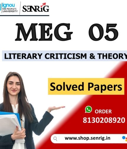 IGNOU MEG 05 Important Questions with Solutions for December 2023 Exams