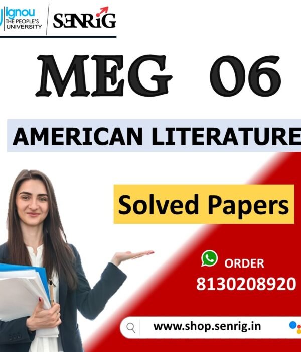 IGNOU MEG 06 Important Questions with Solutions for December 2023 Exams