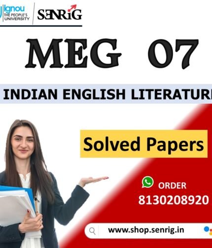 IGNOU MEG 07 Important Questions with Solutions for December 2023 Exams