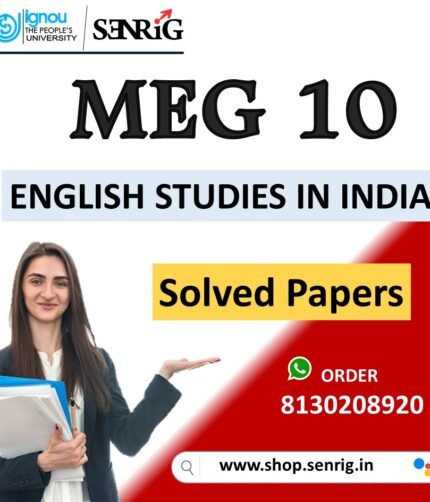 IGNOU MEG 10 Important Questions with Solutions for December 2023 Exams