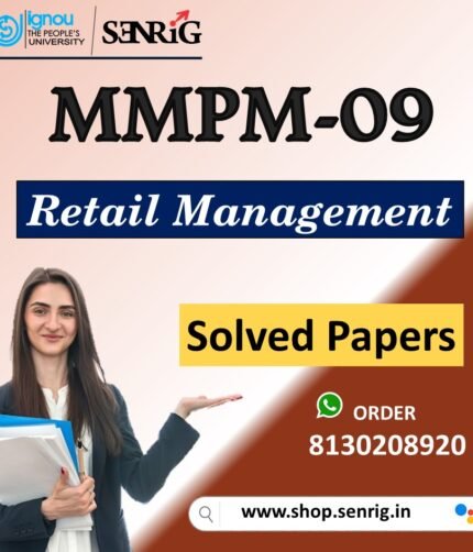 IGNOU MMPM-009 Important Questions with Solutions for December 2023 Exams / Retail Management