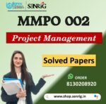 IGNOU MMPO 002 Important Questions with Answers for December 2023 Exams / Project Management