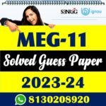 Product Description: Get ahead in your IGNOU MEG 01 exam with our comprehensive Solved Guess Paper. Crafted by Senrig Book House, this digital product offers invaluable insights into important questions. Key Features: Detailed solutions to MEG 01 exam questions. Covering important topics and themes. Perfect for last-minute revision and exam preparation. Provided in a digital format for easy access. Trusted resource from Senrig Book House. Why Choose Senrig Book House: At Senrig Book House, we are committed to providing high-quality study materials to help you excel in your exams. Our Solved Guess Paper for IGNOU MEG 01 is meticulously crafted by experts to ensure your success. Customer Support: Have questions or need assistance? Contact us at 8130208920 (WhatsApp) for prompt support.