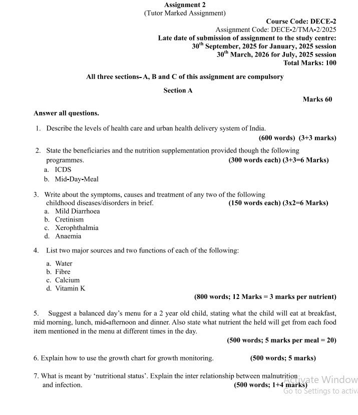 DECE 02 Solved Assignment 2025