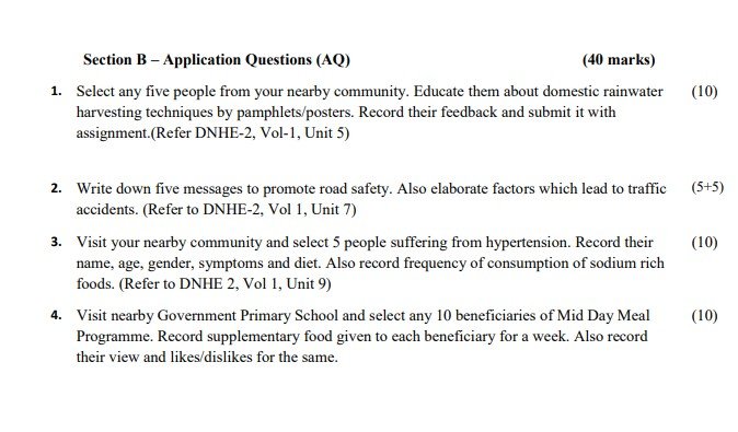 DNHE-02 Solved Assignment In English 2025