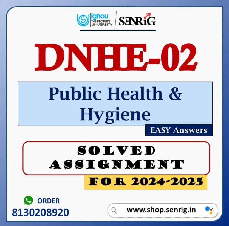 DNHE-02 Solved Assignment In English 2025