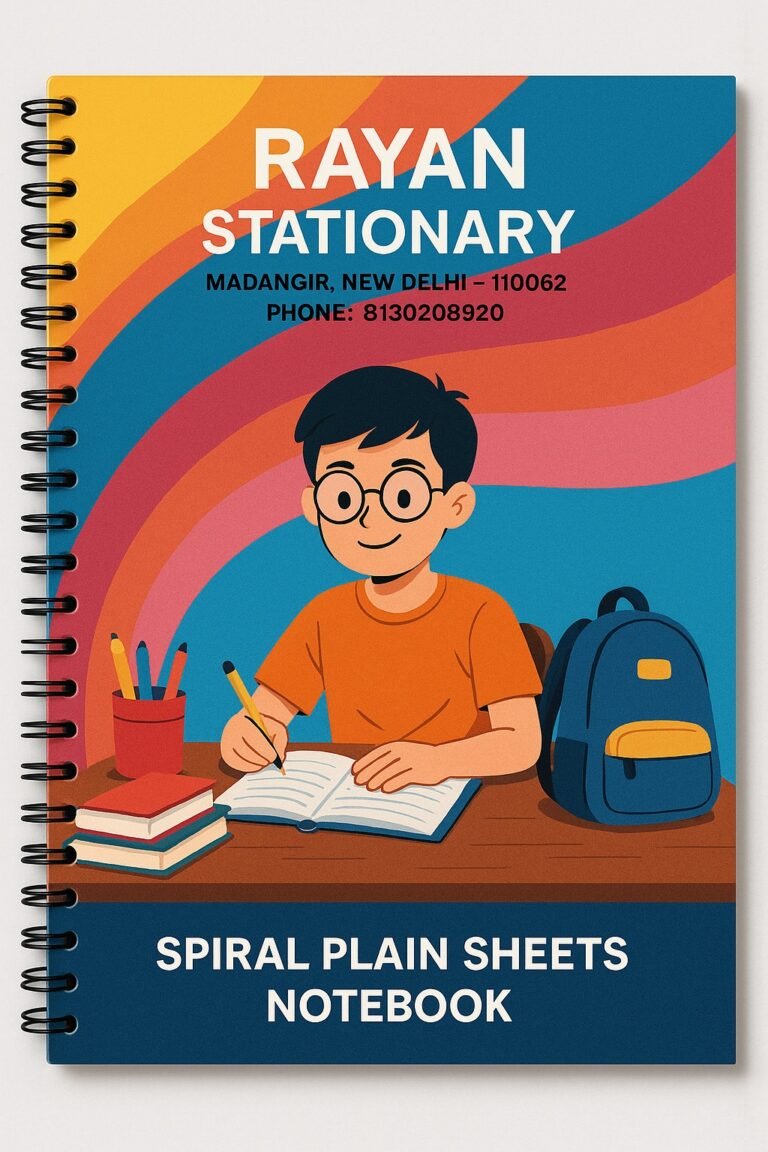 Best Spiral Plan Sheets Notebook for IGNOU Students