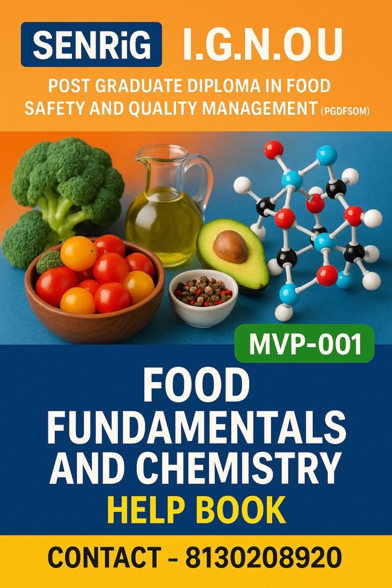 IGNOU MVP 001 Help Book & Study Material
