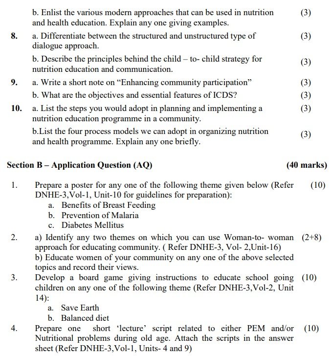 DNHE-03 Solved Assignment 2025