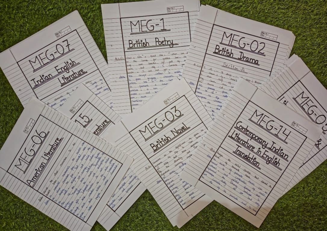 MEG First Year Handwritten Assignment (JAN 2025)