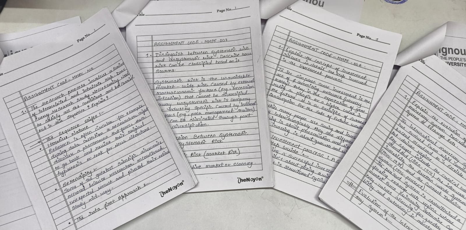 IGNOU MEG 1st Year Handwritten Assignment Set 2025-26