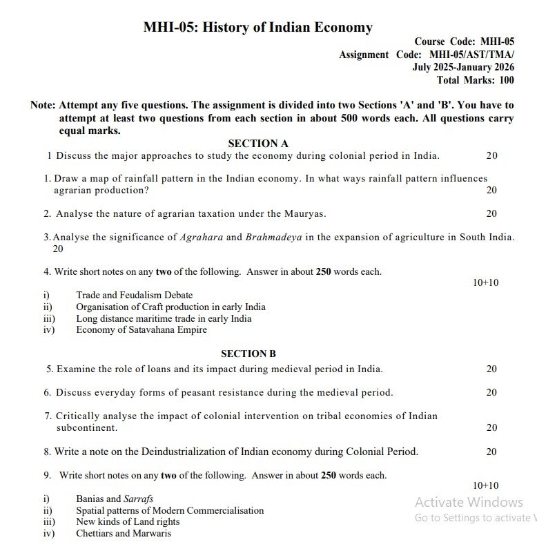 IGNOU MHI-05 Solved Assignment 2025-26 PDF (English)