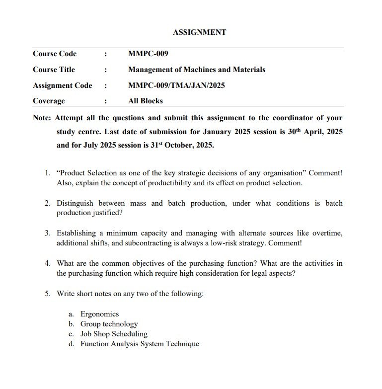 MMPC-009 Solved Assignment Jan 2025-July 2025 PDF (English)