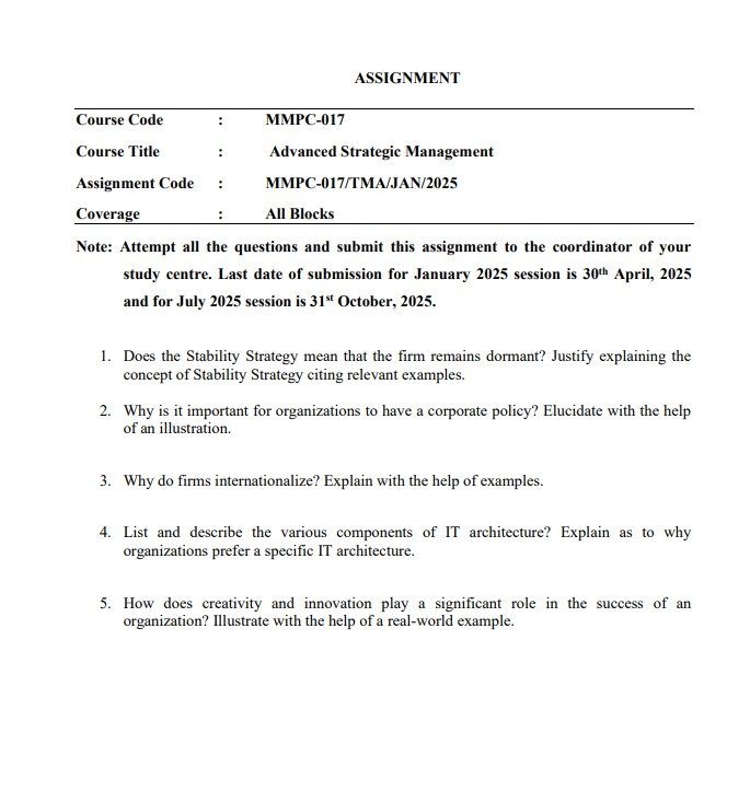 MMPC-017 Solved Assignment Jan 2025-July 2025 PDF (English)