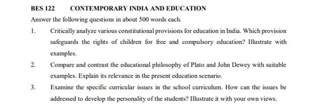 IGNOU BES-122 Solved Assignment 2025-26 PDF (English)