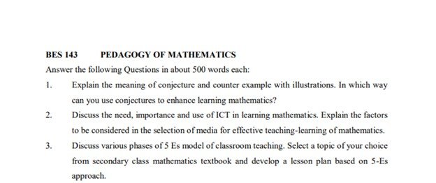 IGNOU BES-143 Solved Assignment 2025-26 PDF (English)