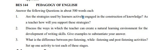 IGNOU BES-144 Solved Assignment 2025-26 PDF (English)