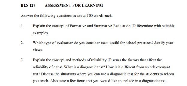IGNOU BES-127 Solved Assignment 2025-26 PDF (English)